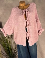 Damen Grobstrick Cardigan mit