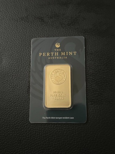 The perth mint 1oz goldbarren - perth,