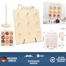 Donut Wand Holz Hochzeit
