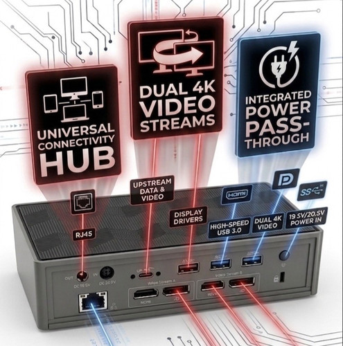 Targus usb universal dv4k - targus,
