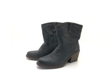 Mustang Damen Stiefel Stiefelette Ankle Boots Grau Gr. 40 (UK 6,5)