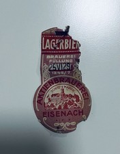 Bierflaschenedikett Aktienbrauerei Eisenach Thüringen/ Rarität