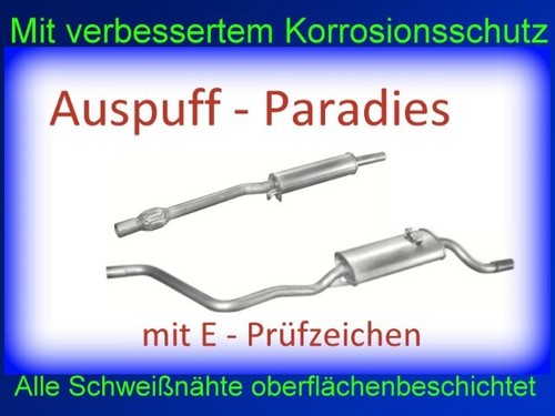 Abgasanlage auspuff für - abgasanlage,