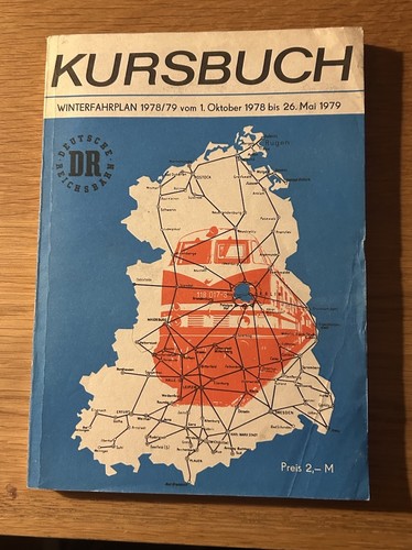 Kursbuch deutsche reichsbahn - kursbuch,