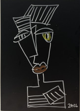 kubistische Frau Portrait