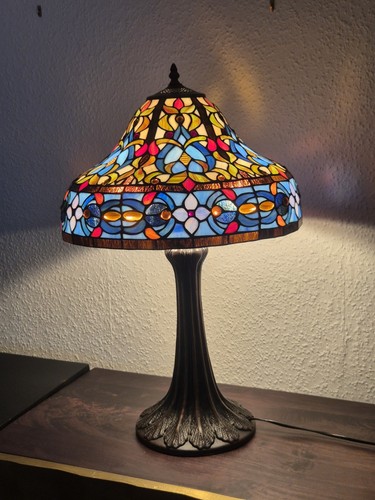 Vintage lampe tiffany stil - vintage,
