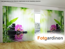 Fotogardinen "Orchidee"