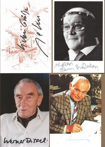 Autogramme werner dissel - werner,