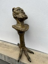 Bronze Mythologische Öllampe