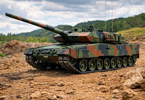 Tamiya leopard 2a6 - tamiya, full