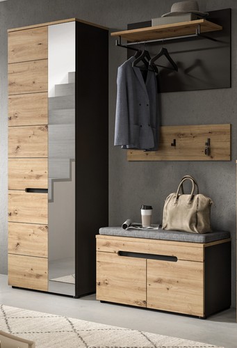 Garderobe set teilig in - 4-teilig,