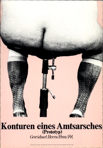 Künstler staeck klaus - künstler, ak