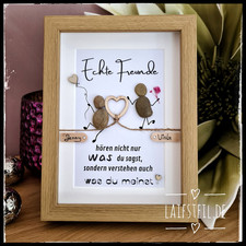 Echte Freunde 🦋 Steinbilder