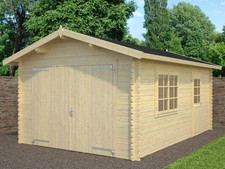 Holzgarage 4x5,5m Gartenhaus