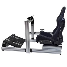 Alu Sim Rig 2 Cockpit Sitz Gestell Renn Racing Simulator für Esports PS5 Xbox PC
