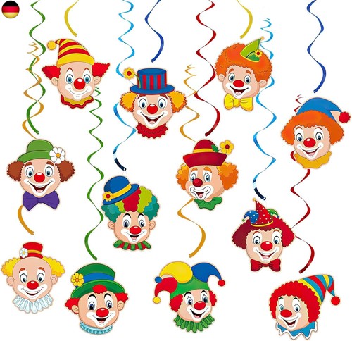 Stück clown girlande - stück,