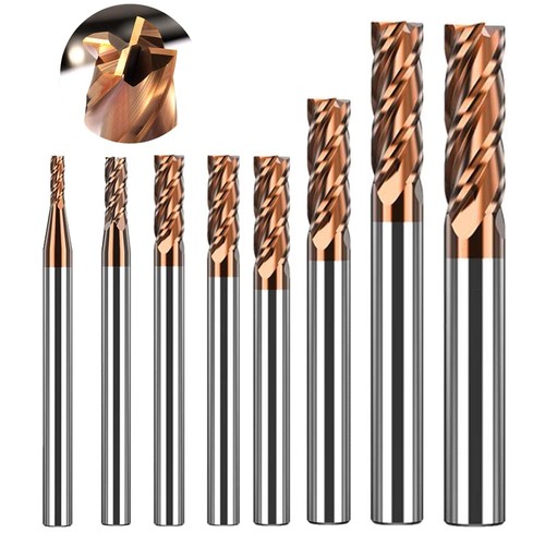Asnomy schaftfräser set - schaftfräser, 6