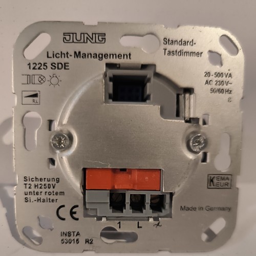 Jung 1225 sde - 1225, licht-management