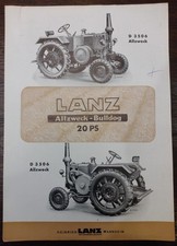 Original 20 HP Lanz D3506