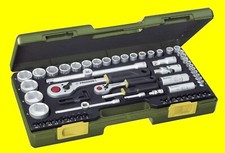 PROXXON 23286 Steckschlüsselkasten 65teilig Antrieb 12,5mm 1/2" + 6,3mm 1/4" NEU