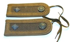 NVA Paar original Schulterklappen Feldwebel Felddienst, ungetragen, kompl.