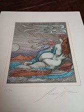 Ernst Fuchs kolorierte
