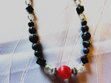 Unikat Kette Schneeflocken