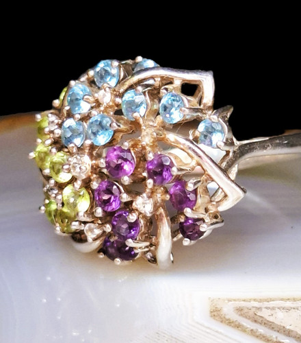Vintage gemüse ring - vintage,