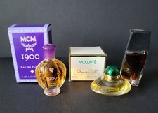 ** MCM 1900 * VOLUPTE Oscar de la Rente , GUESS * PARFUM MINIATUR **