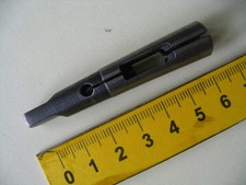 Morsekegel Adapterhülse Reduzierhülse d = 6  / D = 12,5 / L ~65 mm  #55