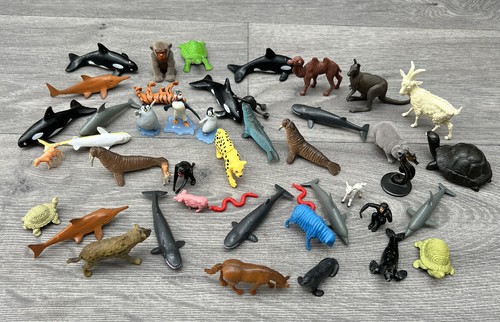 Konvolut plastik tiere - plastik,
