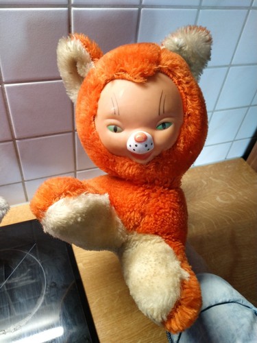 Ddr plüschtier katze - ddr,