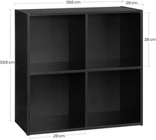 WOLTU® Bücherregal