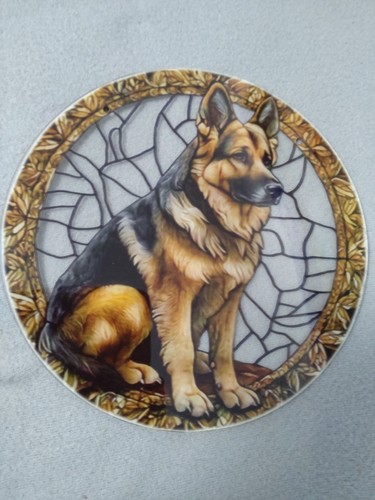 Sonnenfänger fensterbild hund - sonnenfänger,
