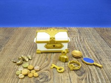 Schatztruhe münzen goldschatz - schatztruhe,