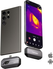 TOPDON TC002C Wärmebildkamera Infrarot-Thermometer 512x384 TISR IR Auflösung