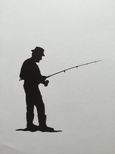 Angel Aufkleber Sticker Angeln