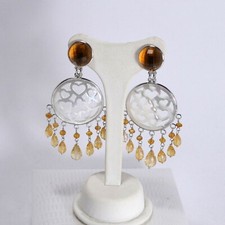 Earrings Silver 925 Mother of