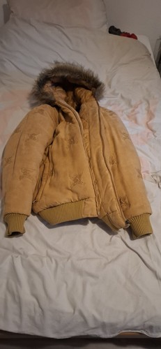 Winterjacke hellbraun mit - winterjacke,