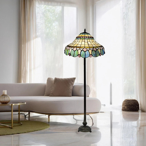 Tiffany stil stehlampe - tiffany,