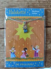 Die Spiegelburg Engel Glitzer Halskette Collier  Nikelfrei  Neu