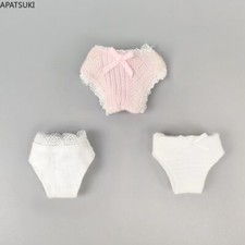 Weiche Slips für Barbie Puppe Kleidung 1/6 BJD Puppen 3 Farbe Wahl Unterhosen