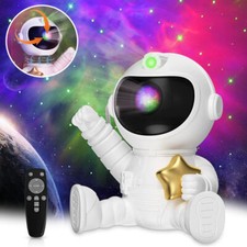 Astronaut Projektor Sternenhimmel Stern Galaxy Nebula Nachtlicht 360° Kinder NEU