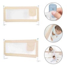 Bettschutzgitter Kinderbettgitter Rausfallschutz Bettgitter Baby Kinder 200*80cm