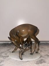 Reh und Rehkitz Rosenthal Porzellan Jugendstil R.Rempel