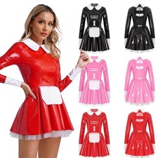 Damen Wetlook Dienstmädchen