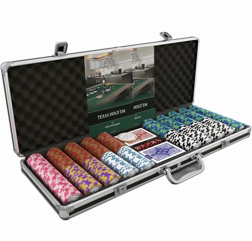 Komplettes pokerset 500 - komplettes,