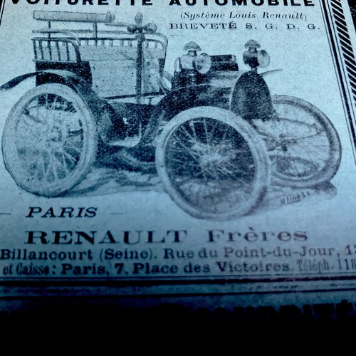 Renault automobil reklame - 1.,