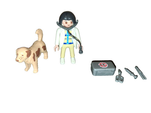 Playmobil tierärztin mit - playmobil,