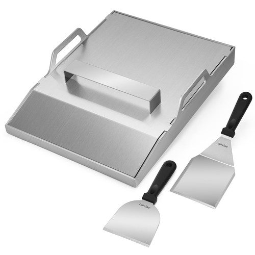 Grillplatte aus 4mm edelstahl - grillplatte,